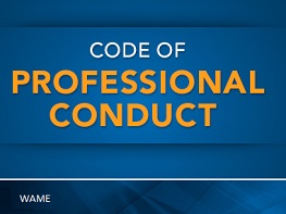 WAME Professionalism Code of Conduct